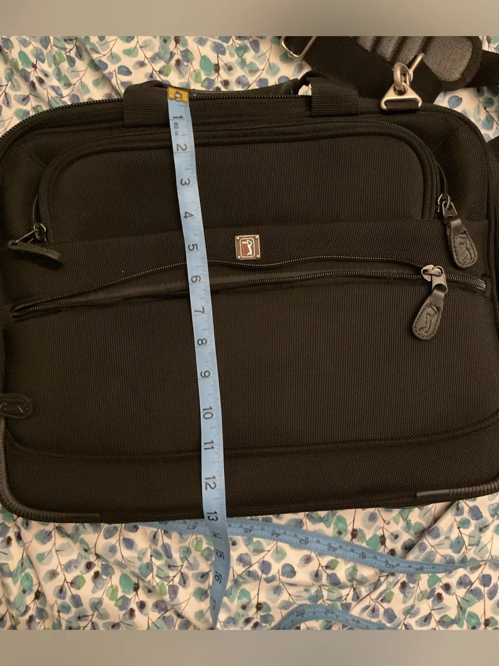 Black Laptop Messenger Bag